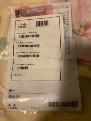 NEW Genuine CISCO SFP-GE-S TRANSCEIVER MODULE 10-2143-01 sealed bag