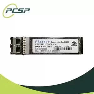 Lot of 8 Finisar 10G SR SFP+ Transceiver Module 850nm FTLX8571D3BCL-EM