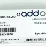 AddOn Meraki now Cisco MA-SFP-1GB-TX Compatible 1000Base-TX SFP Transceiver NEW!