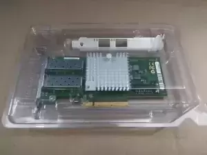 FUJITSU D2755-A11 (INTEL X520-DA2) DUAL PORT 10Gb/s SFP+ NIC w/BOTH BRACKETS NEW