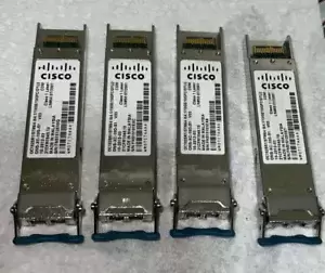 Lot Of(4)Genuine Cisco ONS-XC-10G-S1 XFP Transceiver Module