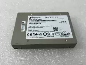 Micron S610DC 2.5 MTFDJAL3T8MBU-2AN1ZABYY SSD 3.84 TB SAS 12Gb/s NICE DEAL !!