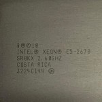 Lof of 14 Intel Xeon E5-2670 SR0KX