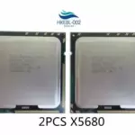 Matched Pair Intel XEON X5680 3.33 GHz 12MB SLBV5 6 Core 6.40GT/s LGA1366  CPU