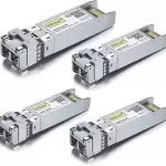 4 Packs For Cisco SFP-10G-SR Transceiver 10GBase-SR SFP+ 10G 850nm MMF 300m