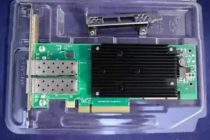 Both brackets X2522-10G-PLUS Solarflare Xtremescale Dual-port SFP28 10G Ethernet