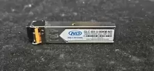 Cisco Compatible GLC-BX-U-80KM 80KM 1490TX/1550RX SFP Fiber Optic Transceiver
