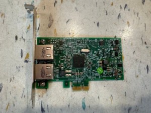 Dell BCM5720DP Dual Port Gigabit 1G 00FCGN RJ45 Server Network Card