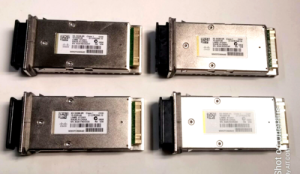 4x Genuine Cisco (X2-10GB-SR) 10-2205-03 10GBPS 10GBASE-SR Transceiver Modules