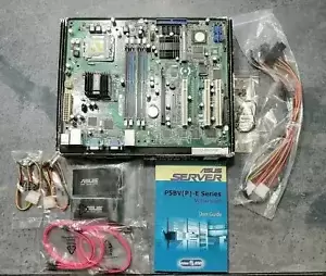 Asus P5BV/SAS Server Motherboard - Intel Chipset - Socket T LGA-775 New
