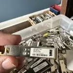 GENUINE Cisco SFP-GE-T EXT 30-1421-01 USA 1000BASE-T RJ45 SFP Transceiver