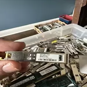 GENUINE Cisco SFP-GE-T EXT 30-1421-01 USA 1000BASE-T RJ45 SFP Transceiver