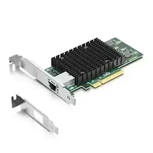 For Intel X540-T1 10Gb Network Adapter Card Dual SFP+ w/ Intel X540-BT1 Chips