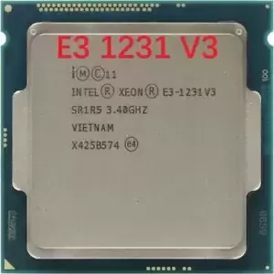Intel Xeon E3 1231 V3 4Core SR1R5 3.4GHz LGA1150 CPU Processor 1231V3