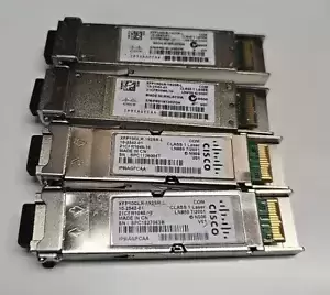 4 LOT - Cisco XFP10GLR-192SR-L 10GBASE-LR/LW 1310NM SMF TRANSCEIVER 10-2542-01