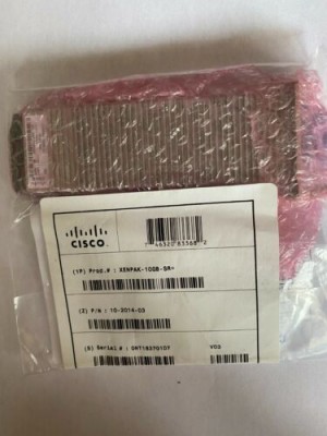 NEW SEALED GENUINE CISCO XENPAK-10GB-SR 10-2014-03 Transceiver Module