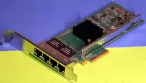 Silicom PE2G4I35L Quad Port Copper 1GbE PCIe Server Adapter Card