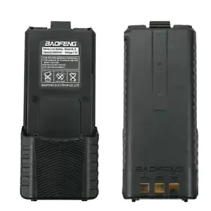 2PC BAOFENG Pofung 3800mAh 7.4V Extended Li-Ion Battery for UV-5R BF-F8HP Radios