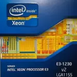 Intel BX80637E31230V2 SR0P4 Xeon Processor E3-1230 v2 8M Cache, 3.30 GHz NEW