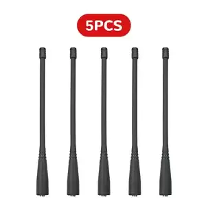 5PC Dual Band VHF/UHF Antenna for Baofeng UV-5R UV-82 UV-5RA F8HP Two Way Radios