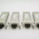 Lot of 4 Cisco XENPAK-10GB-SR Transceiver Modules 10-2014-02