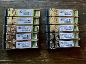 Lot of 4 CISCO SFP-10G-SR 10GBASE-SR SFP+ Transceiver V03 10-2415-03 | O867