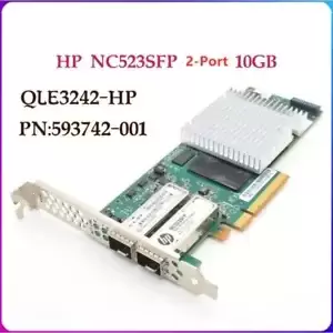 10GB Dual Port 593742-001 593715-001 For HP NC523SFP 10G network card 593717-b21