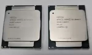 PAIR of Intel Xeon E5-2640v3 SR205 8-Cores 2.6GHz 20MB 90W LGA2011-3 CPU