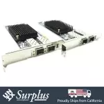 Lot of 2 Emulex IBM Dual Port 10GB SFP+ NIC PCIe x8 Server Adapter High Profile